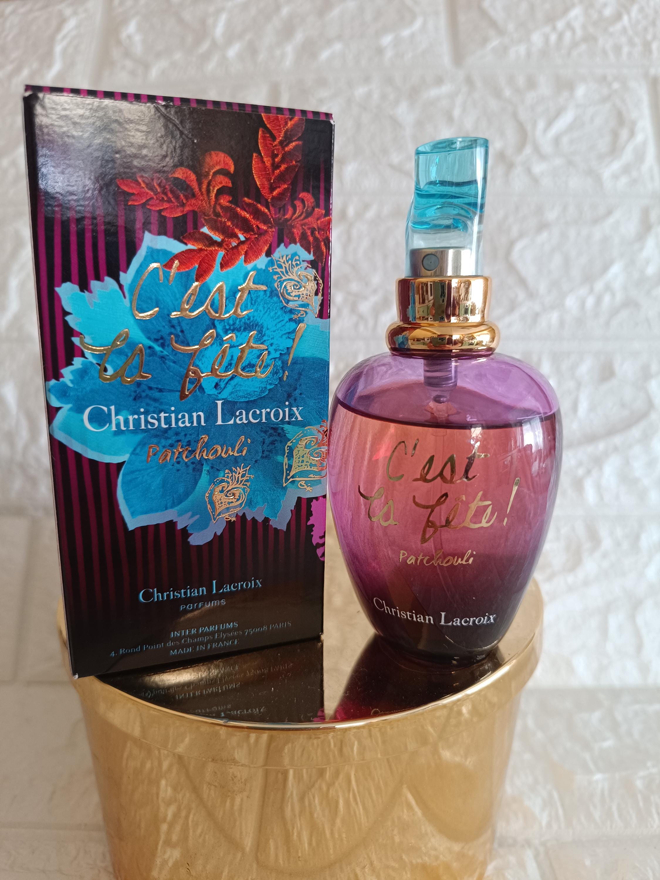 Christian Lacroix C'est La Fete Patchouli Eau De Parfum - Rare
