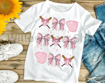 Pink Baseball Coquette Bow Grid Png|Game day|Cheer day Png|Cheer mom png|baseball Mom Png|Sublimation design|trendy grid|Baseball game day