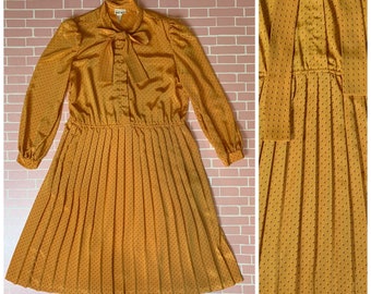 pale orange dress