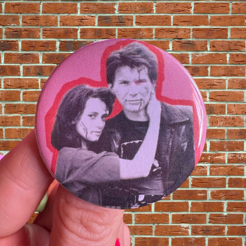 Handmade Buttons Badges Pins 1.75 Pop culture Debbie Harry John Waters Heathers Daria Heathers