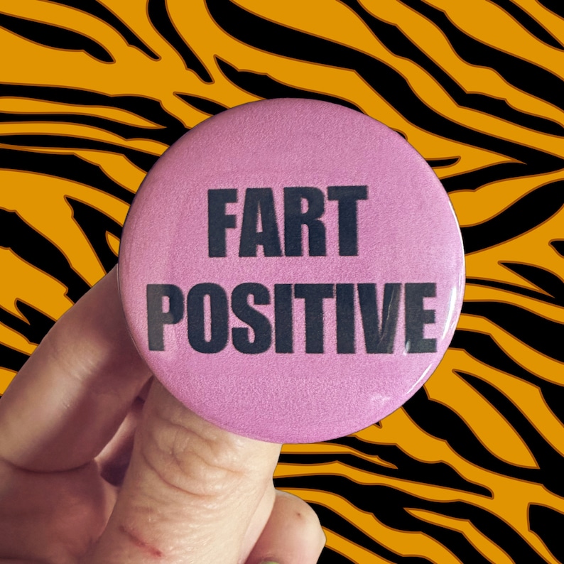 Handmade Fart Buttons Fart Positive IBS 1.75 buttons image 5