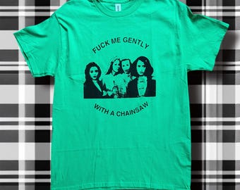 Heathers Movie Upcycled Tee Shirt Size Medium Kelly Green T Funny Offensive Movie Quotes