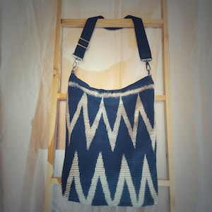 Sasirangan & Batik Crossbody Bag: Indonesian Handwoven Purse
