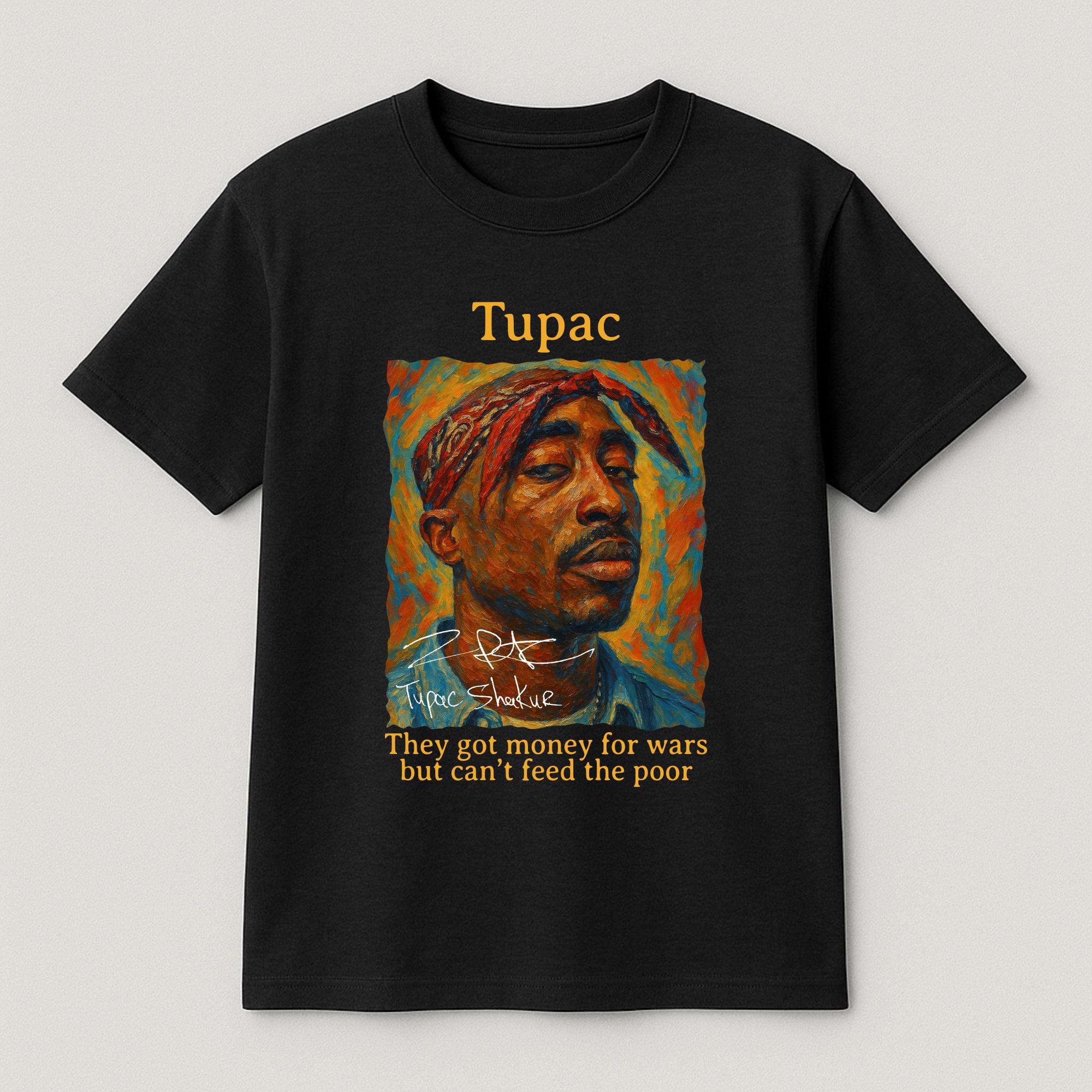 Tupac Rap Tee - Etsy