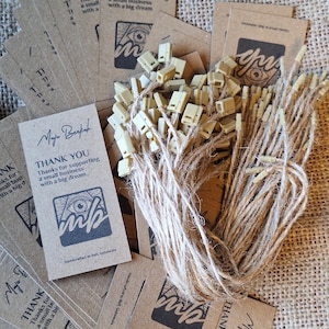 100 stuks aangepaste kraftpapier-tags met natuurlijke hennepkoorden, gepersonaliseerde bedanktags voor kleine bedrijven, verpakking en branding 4 x 8 cm