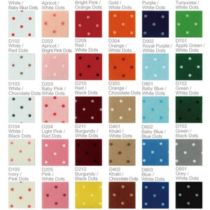 5 YARDS Printed Felt Fabric pick your own colors PR1y image 2