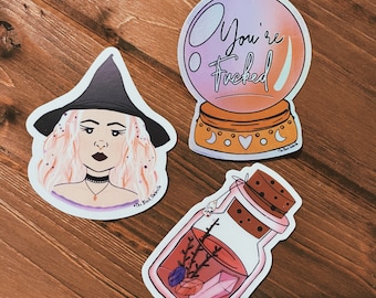 Love Witch Sticker Pack