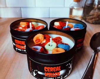 Cereal Killer Candle / Serial Killer Candle