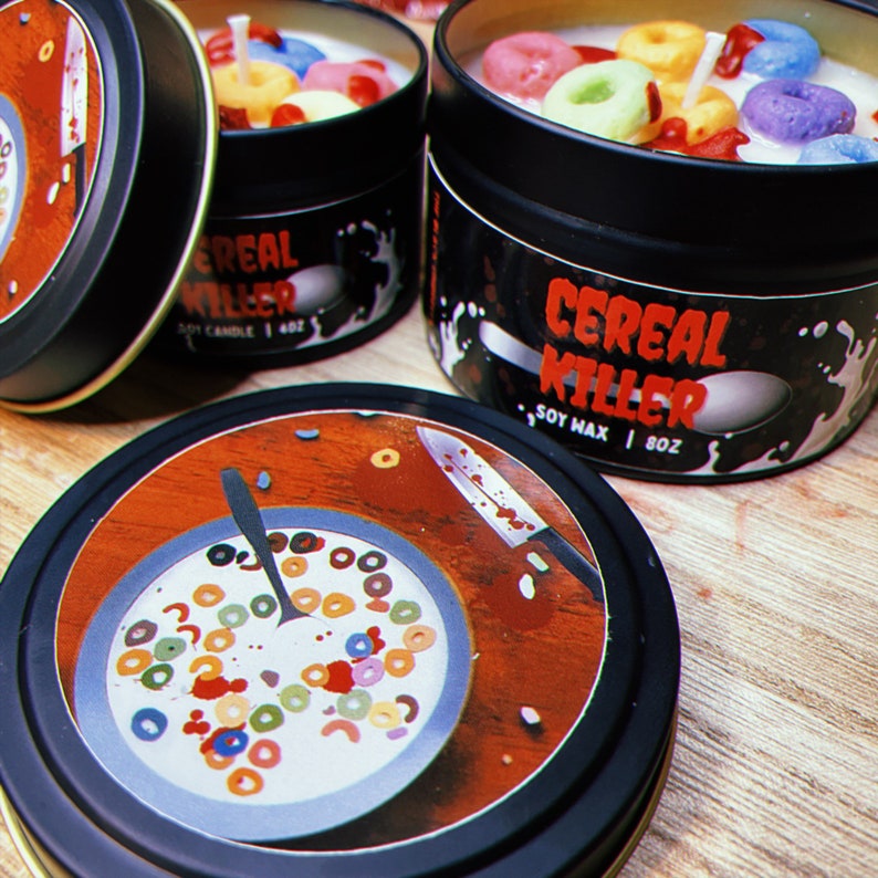 Cereal Killer Candle / Serial Killer Candle Etsy