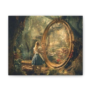 Alice in Wonderland Wall Mirror - Etsy