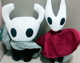 Hollow Knight and Hornet Plush Toy – 21cm Soft Stuffed Figures for Game Fans