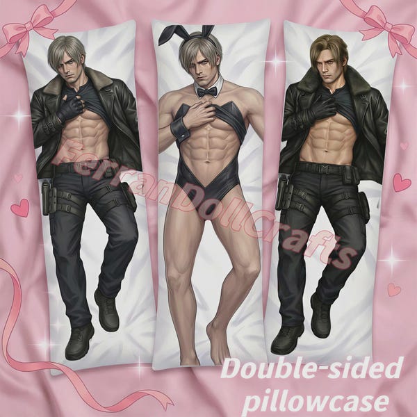Leon Kennedy RE Inspiriert Körperkissen