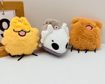 Hollow Knight Silksong Flea Plush Keychain Set
