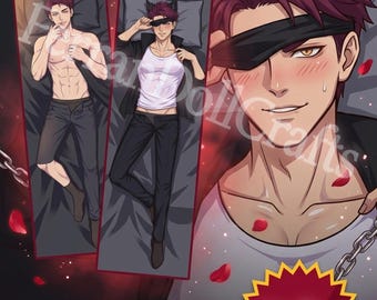 Love and Deepspace Valko Dakimakura Kissenbezug | Beidseitiger Anime Körperkissenbezug