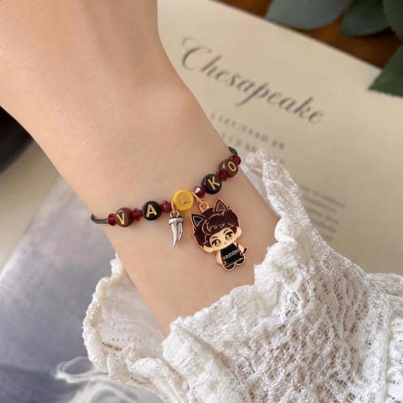 Love and Deepspace Valko Inspired Bracelet | Adjustable Fan Gift