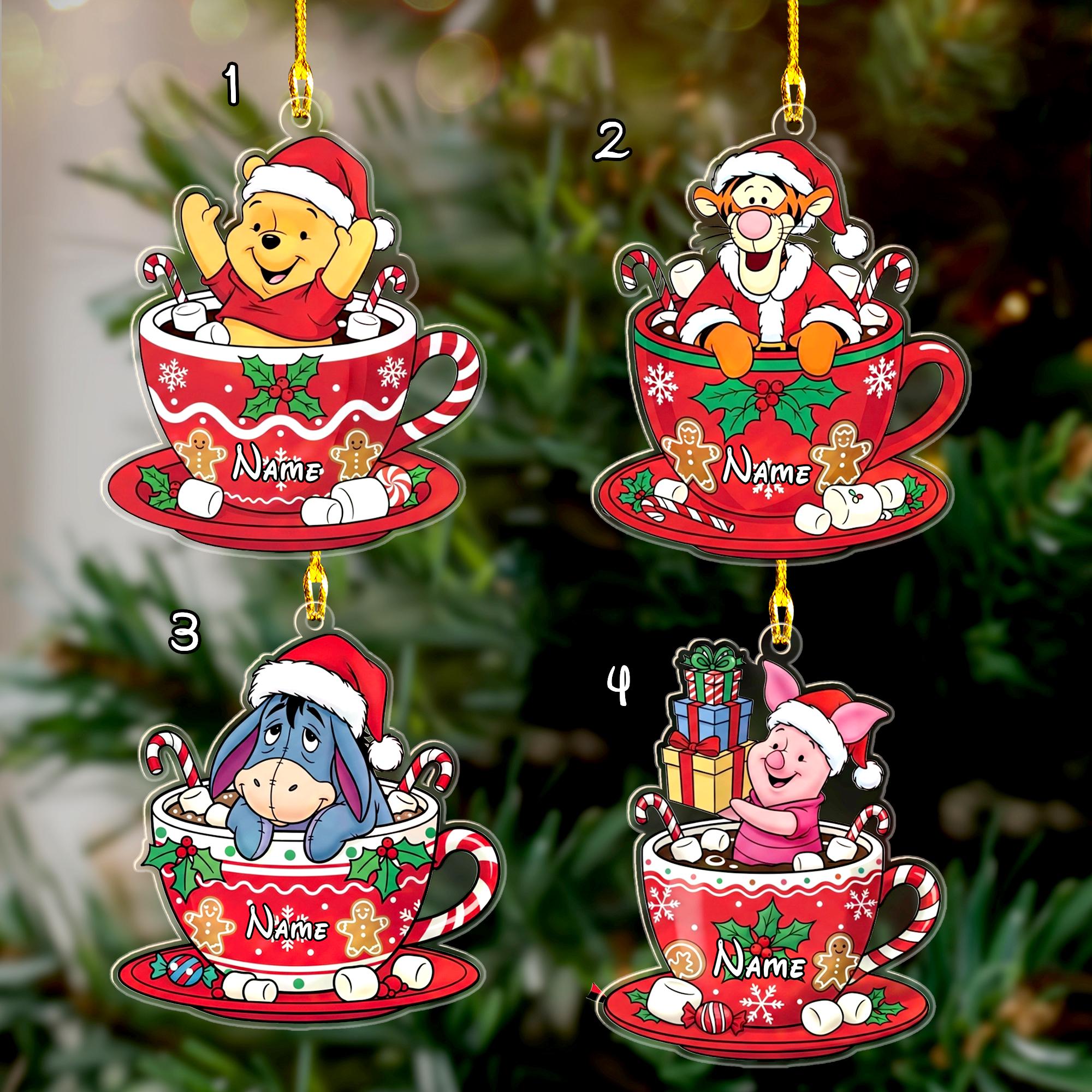 Winnie the Pooh Christmas Wreath - Etsy