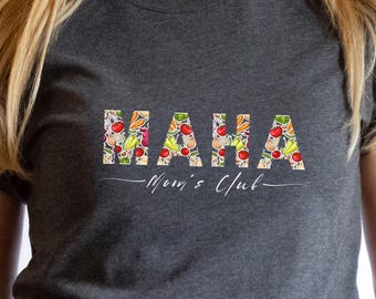 MAHA Mom's Club T-Shirt, Healthy Living, Regenerative Farming