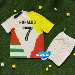Personalisierte CR7 Spezielle Kinder und Erwachsene Fußball Kit