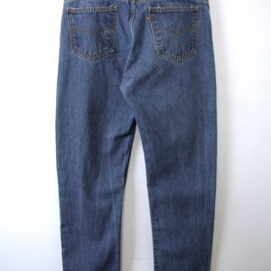 Vintage 80's Levi's 505 Jeans Dark Blue Denim - Etsy