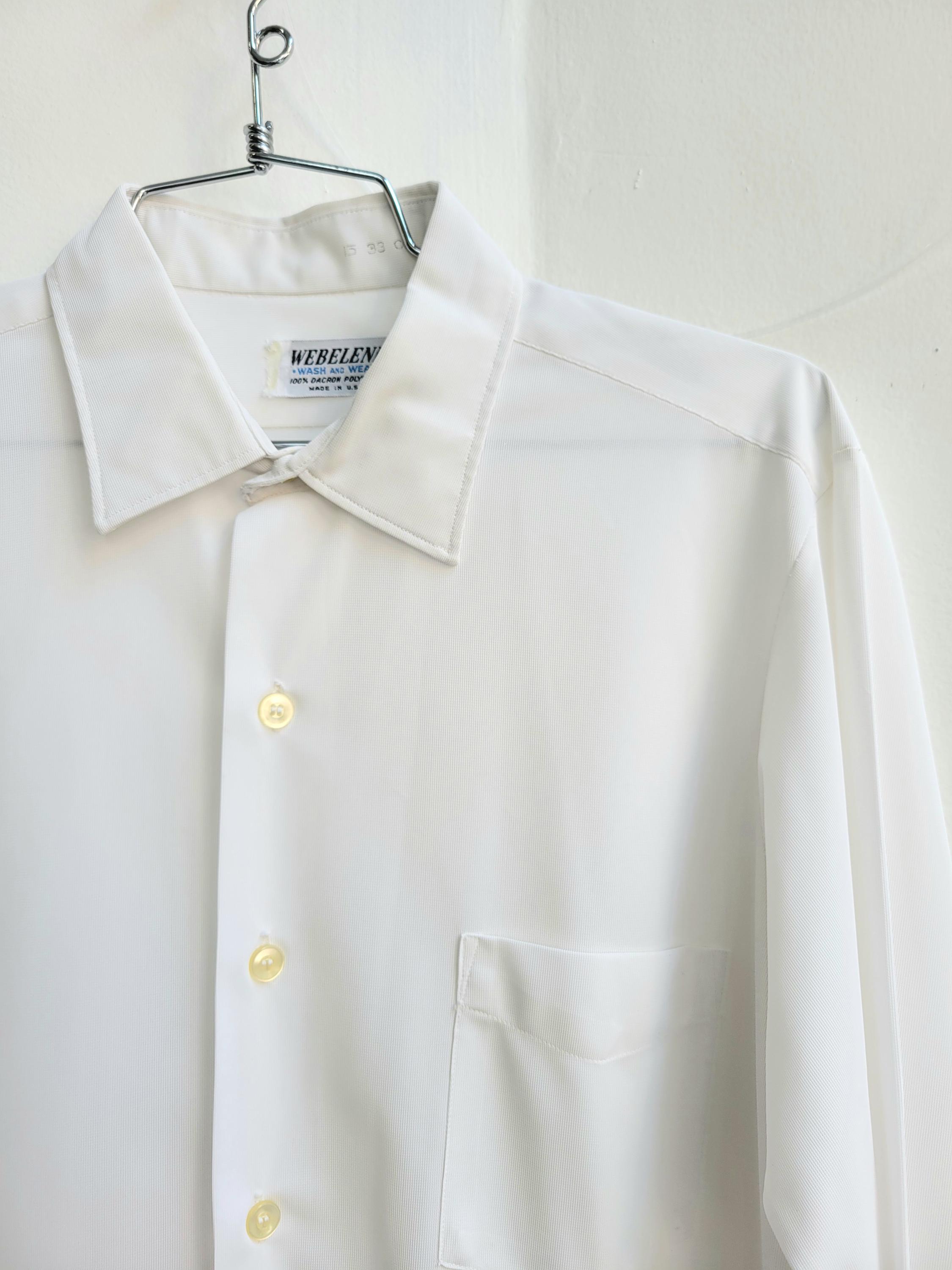 トップス 50s vintage shirt cotton shirt 40s 60s NOS Vintage 1940s-50s Rayon Gabardine Shirt Size Large Loop