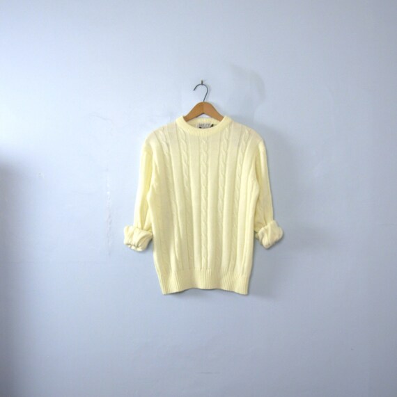 off white knit sweater