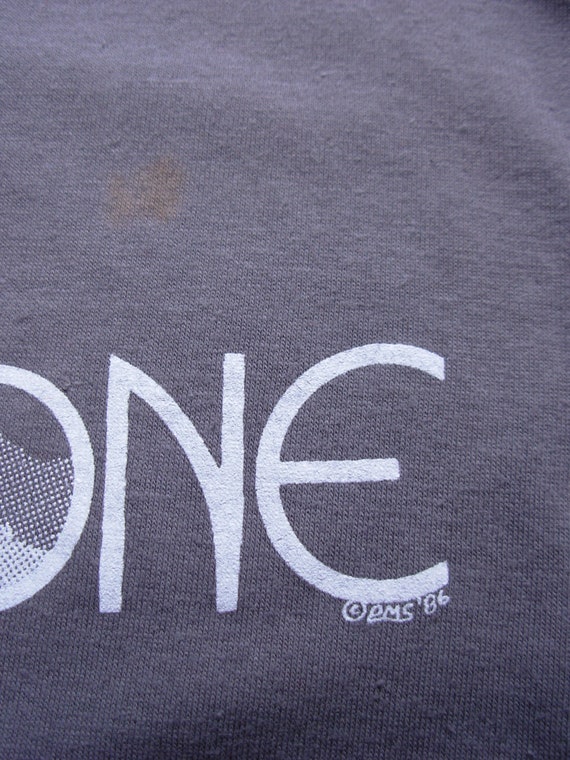 Vintage 80's grey Yellowstone ringer tee shirt, m… - image 6