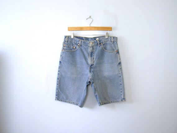 levi's bermuda jean shorts