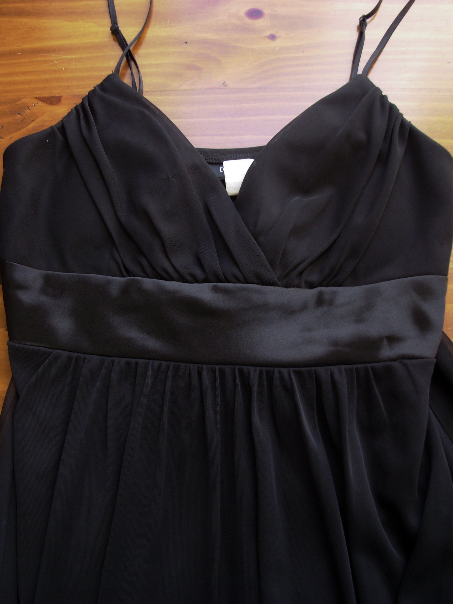 Y2K Black Babydoll Mini Dress With Handkerchief Hem | Etsy
