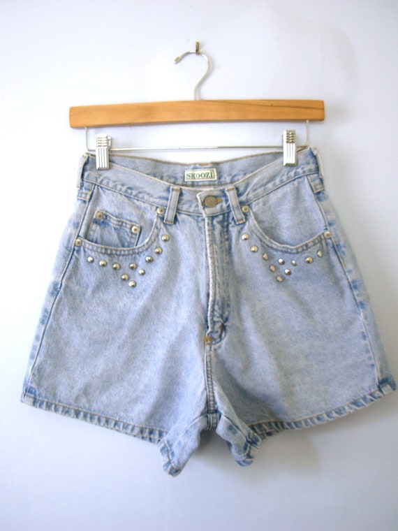 denim shorts 80s