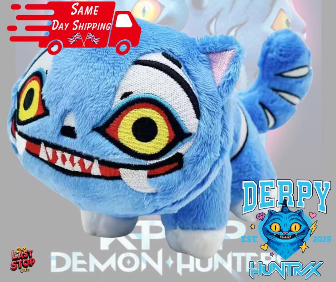 Derpy Plushie - K Pop Demon Hunter - Small 15cm - Etsy