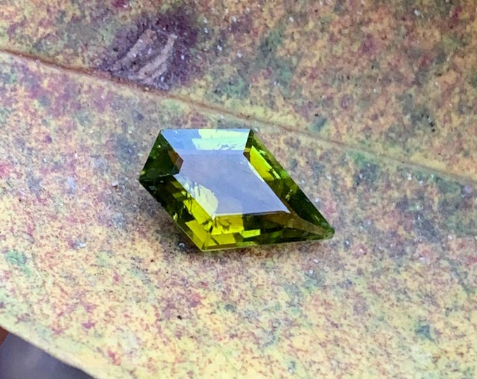 Natural Green Tourmaline – 2.85 Carats – Precision Cut Loose Gemstone