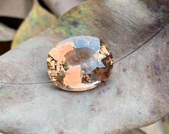 Natural Heated Topaz – 17.70ct | Oval Brilliant Cut | Skardu, Pakistan | Large Collectible Gem