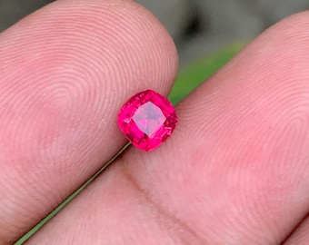 0.50ct Natural Rubylight Gemstone – Vivid Pinkish-Red | VVSI Clarity | Afghan Origin | Collector Quality