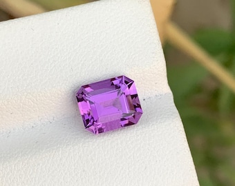Natural Amethyst – 2.55ct | Cushion Cut | VVSI Clarity | Rich Purple Gemstone