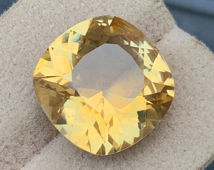 Radiant Natural Citrine – 13.40 Carats