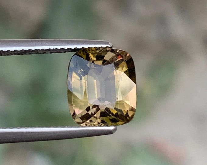 Natural Afghan Tourmaline – 3.45 Carats | Cushion Cut | Heated | Loose Gemstone