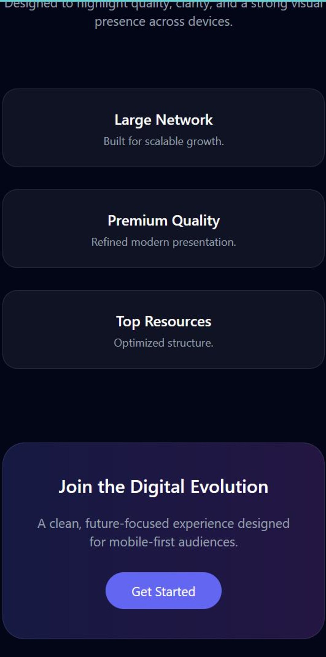 Neon Digital Assets Website Template – Futuristic Landing Page for ...