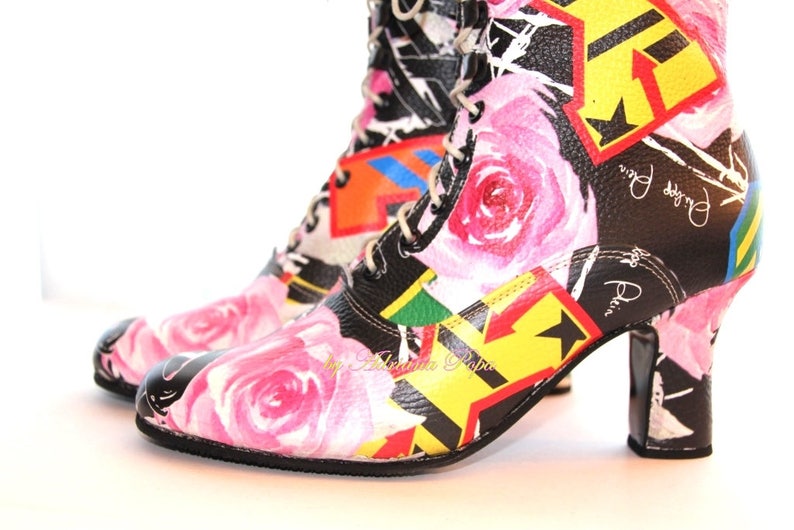 Burning Men Boots SALE Victorian Boots Wannabe Boots Alternative Fashion boots Edwardian Boots Granny Ankle boots