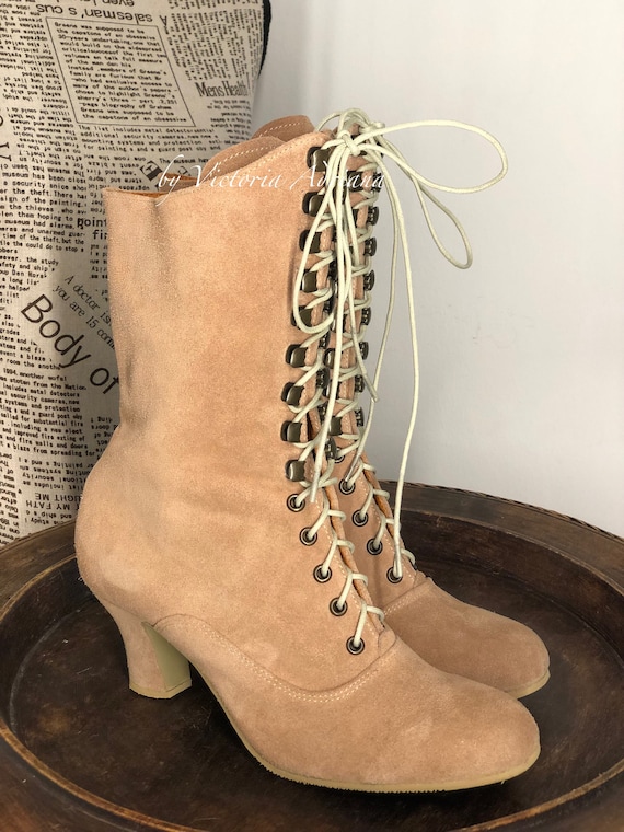 Peach boots clearance