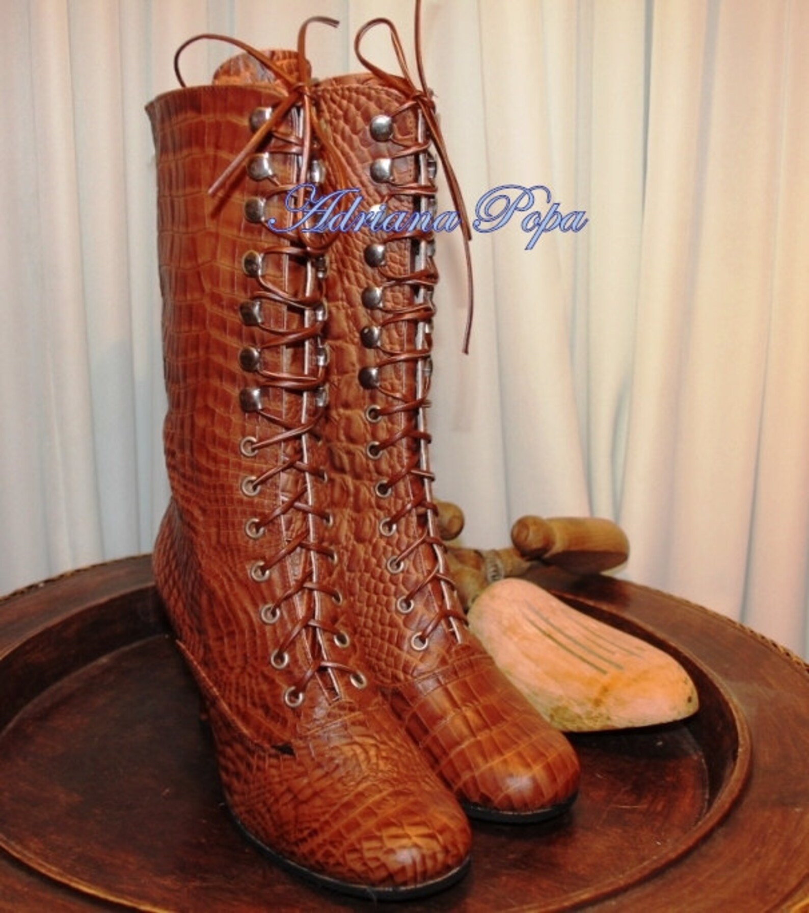 victorian boots leather