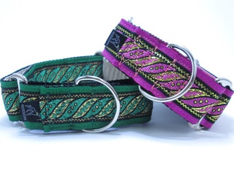 Houndstown 1.5" Ropetwist Martingale or Buckle Collar Size Small through X-Large