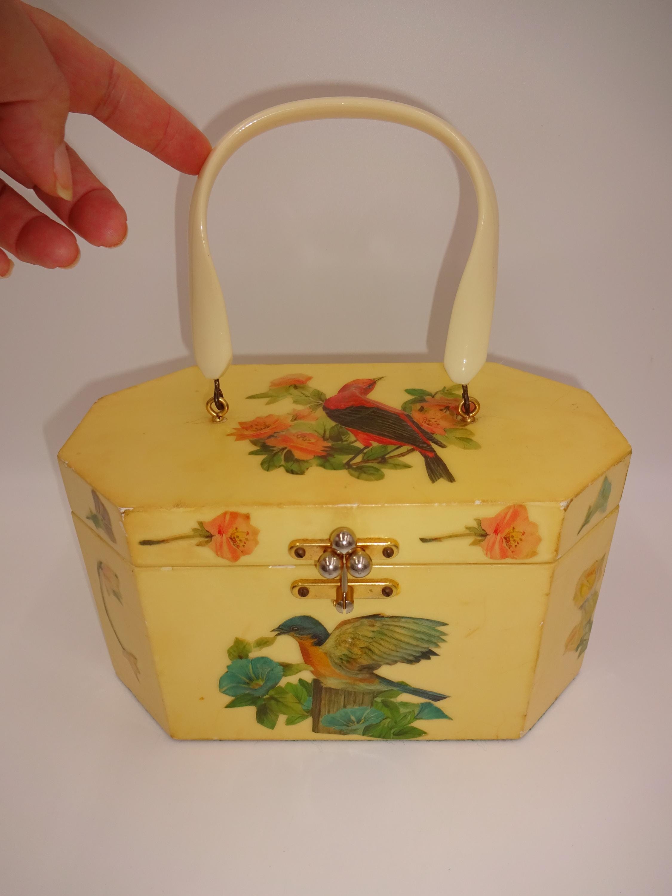 Annie Laurie Box Purse - Etsy