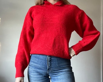 red holiday sweaters