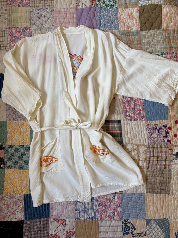 60's Dahlia Kimono