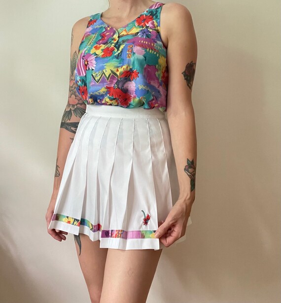 90s Tennis Skirt and Top Set by Tail Etsy