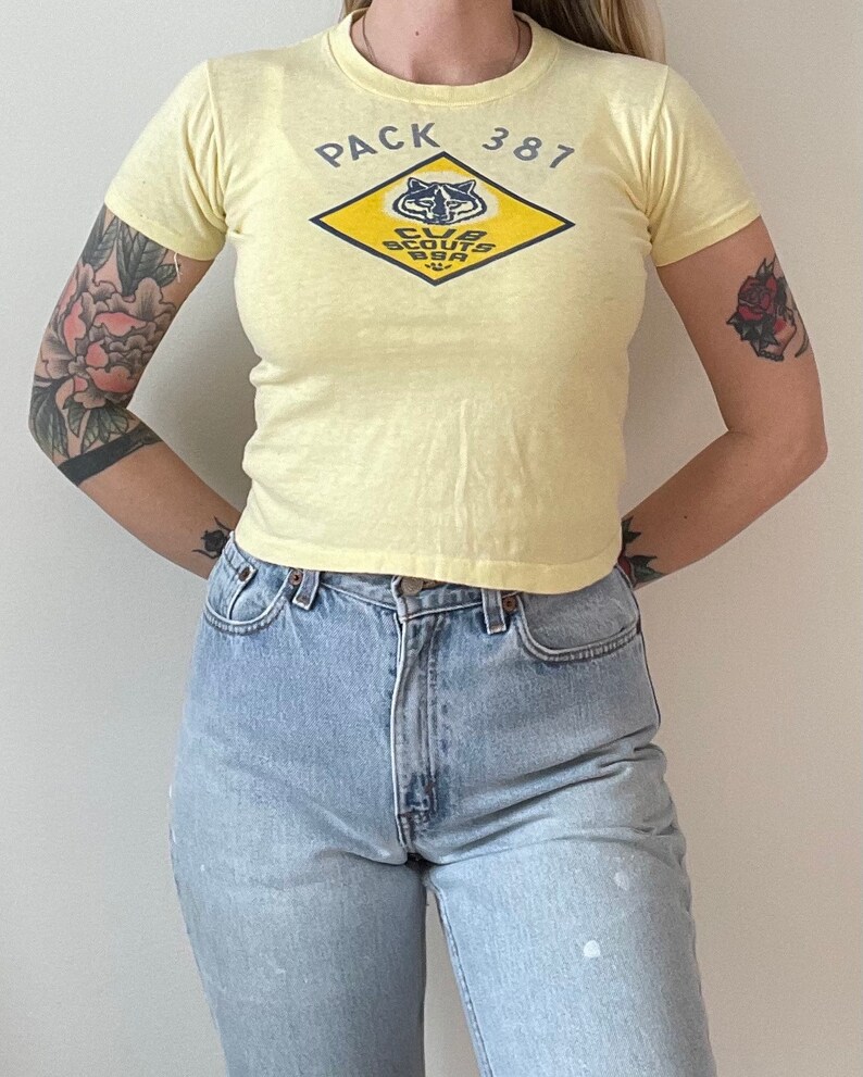 1950s cub scouts BSA xs t shirt