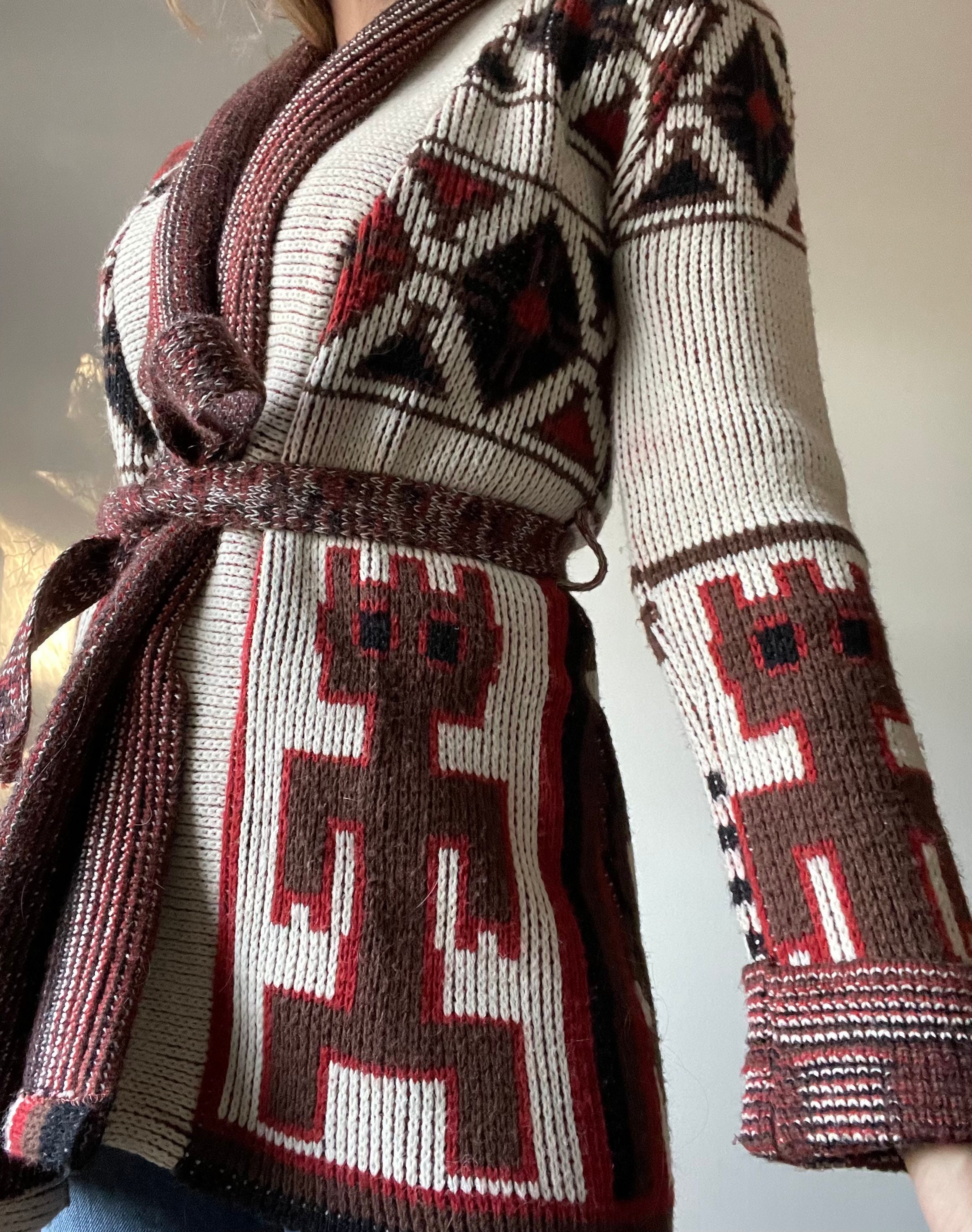 Cardigan Native - Etsy UK