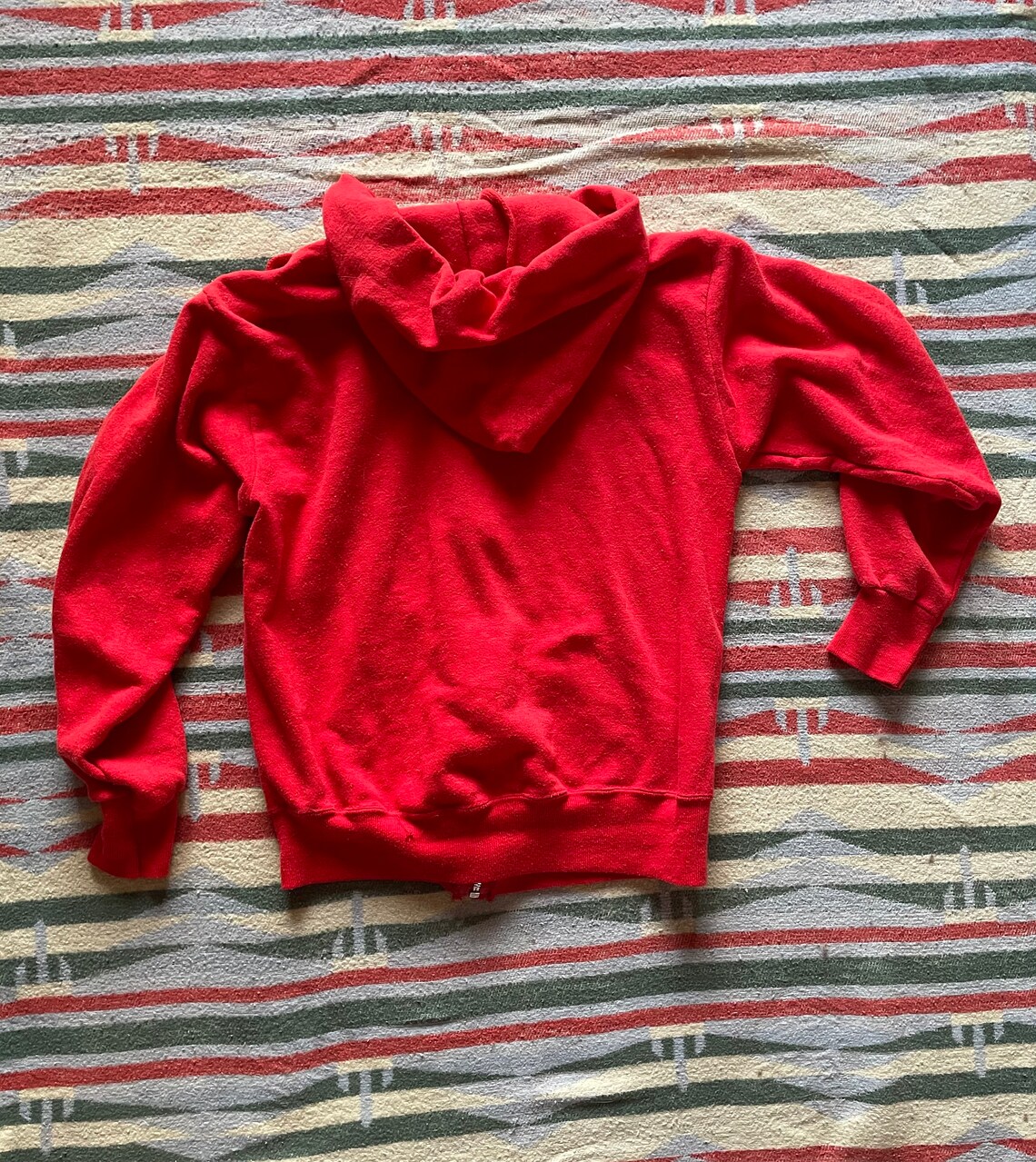 70s American Red Cross zip up hoodie sweatshirt | Etsy