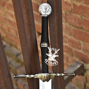 Handmade The Witcher 3 Sword Master Sword Of Geralt Of Rivia Feline Viking sword Witcher Replica Sword For Display Personalized Gift for Him