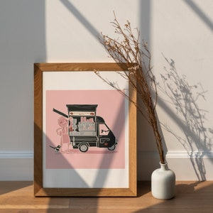 12 ART prints, Foodtrucks image 4